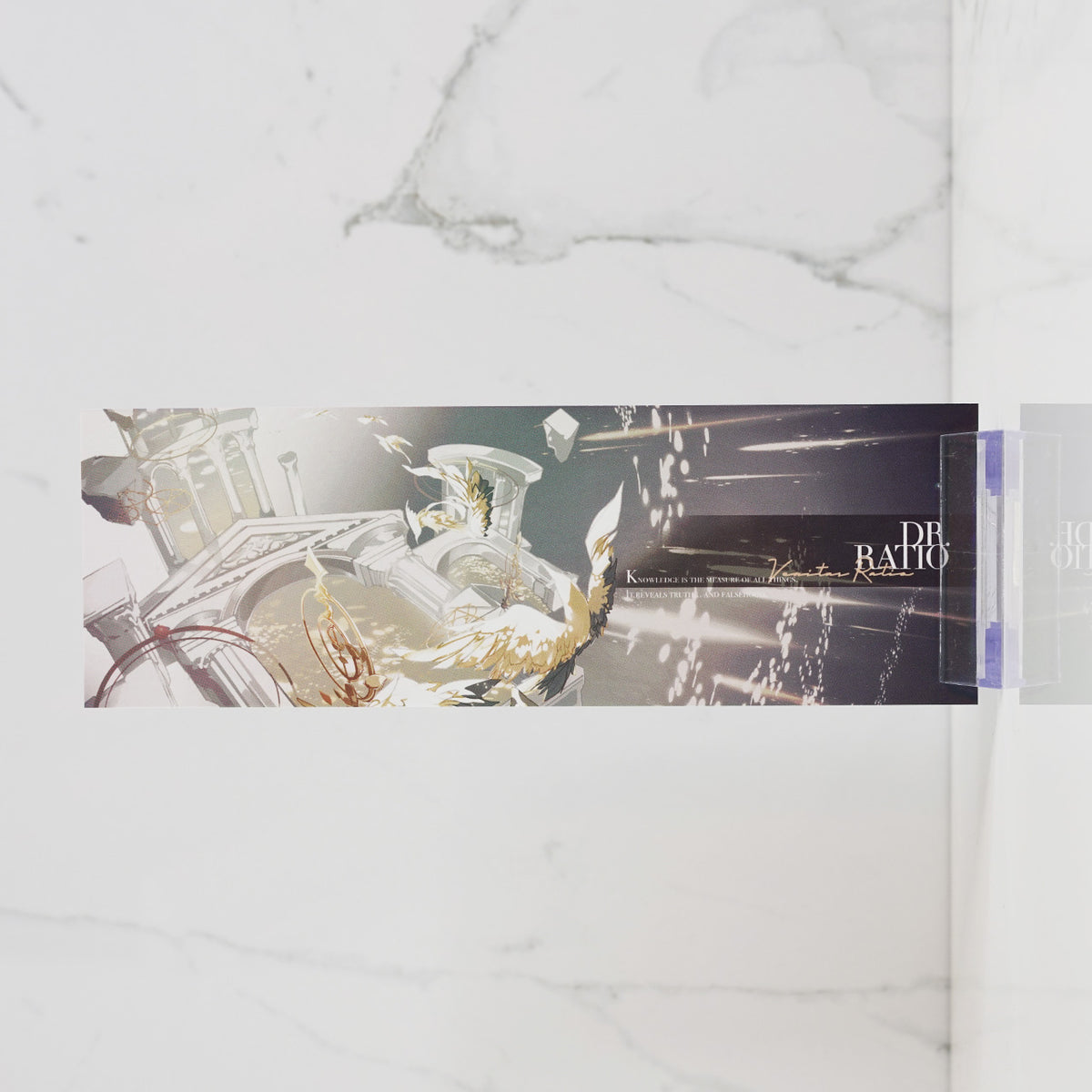 Dr. Ratio Holographic Foil Ticket Print 'Resounding WInd'