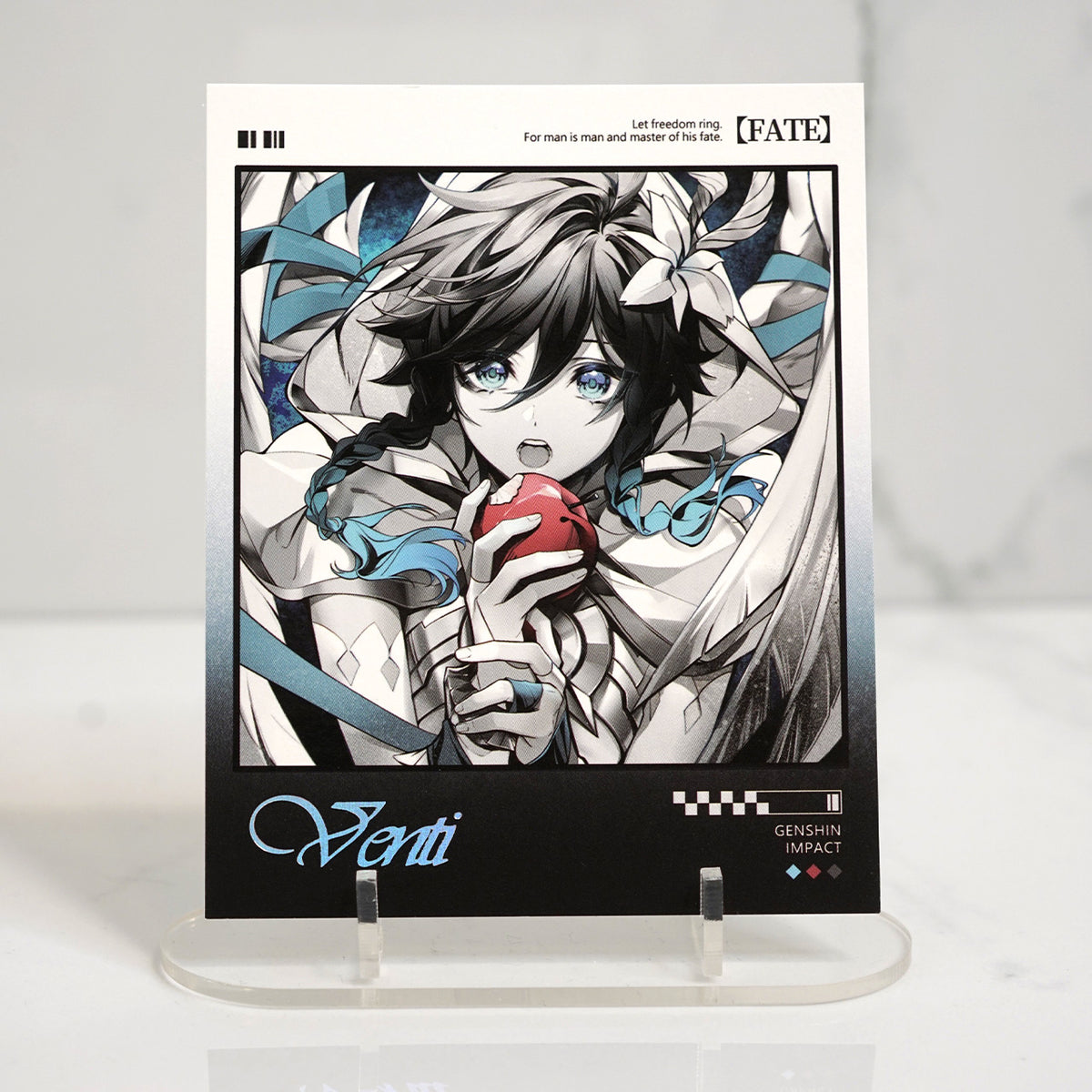 Genshin Impact Polaroid Prints | Fate Series