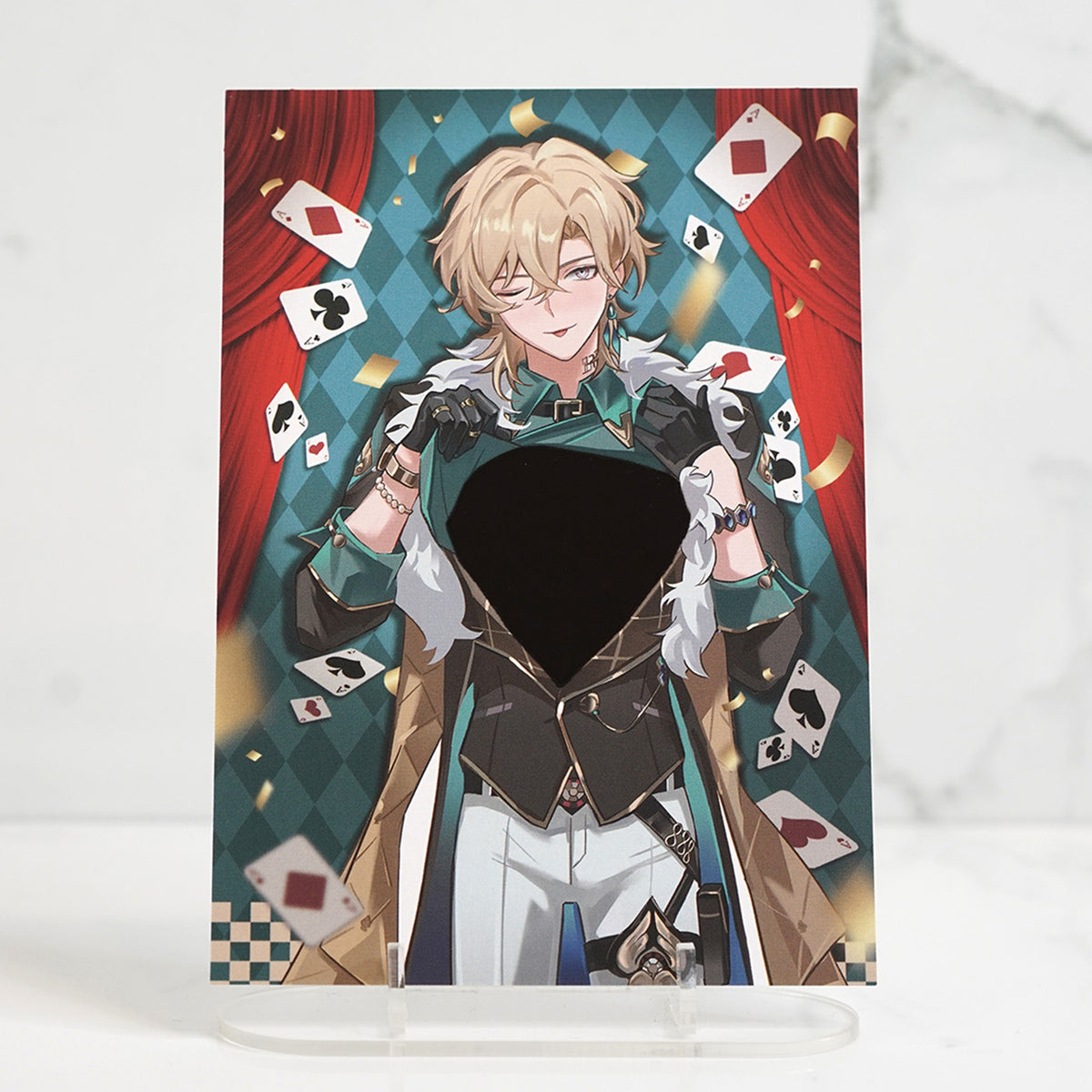 Aventurine Heat Reactive Postcard Print