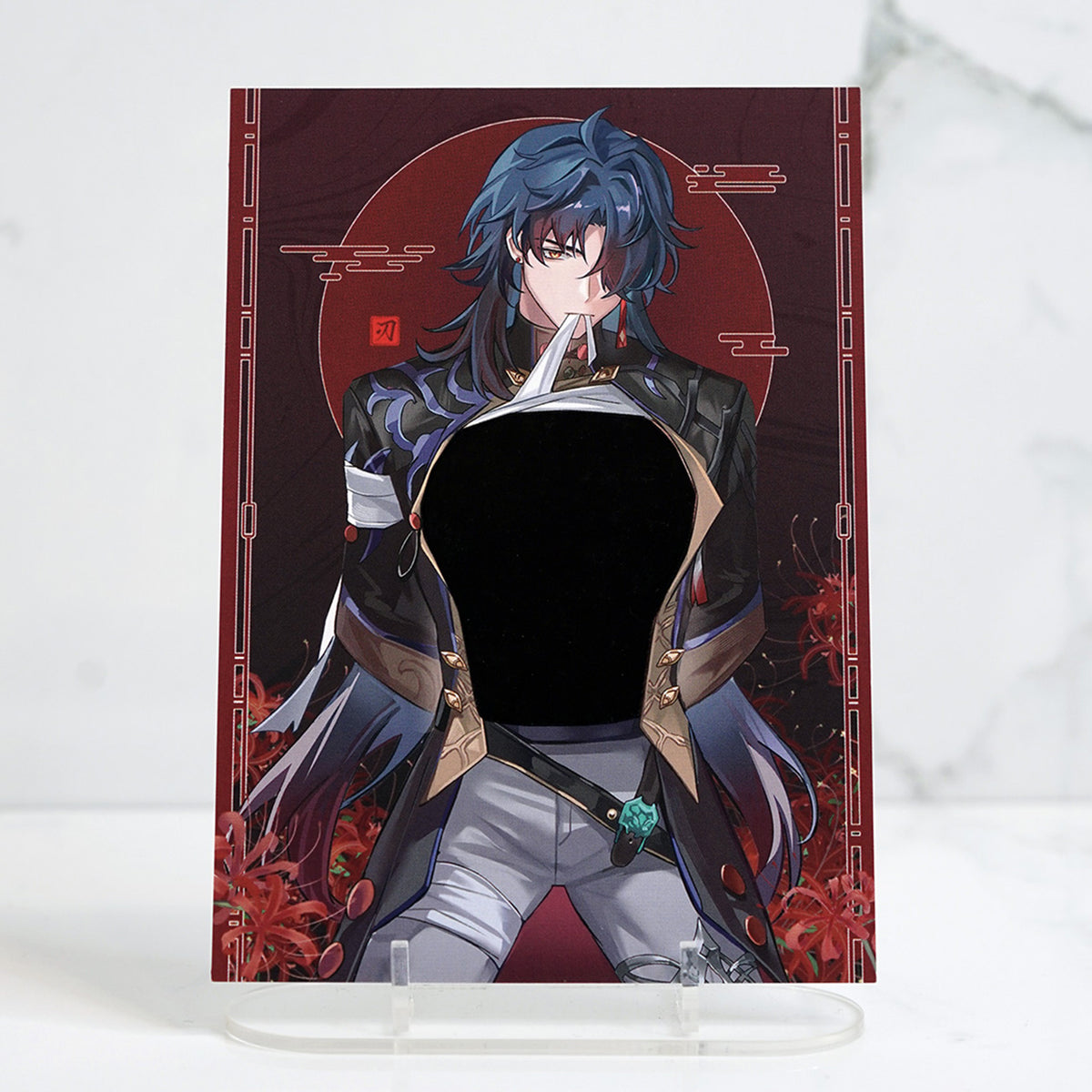 Blade Heat Reactive Postcard Print