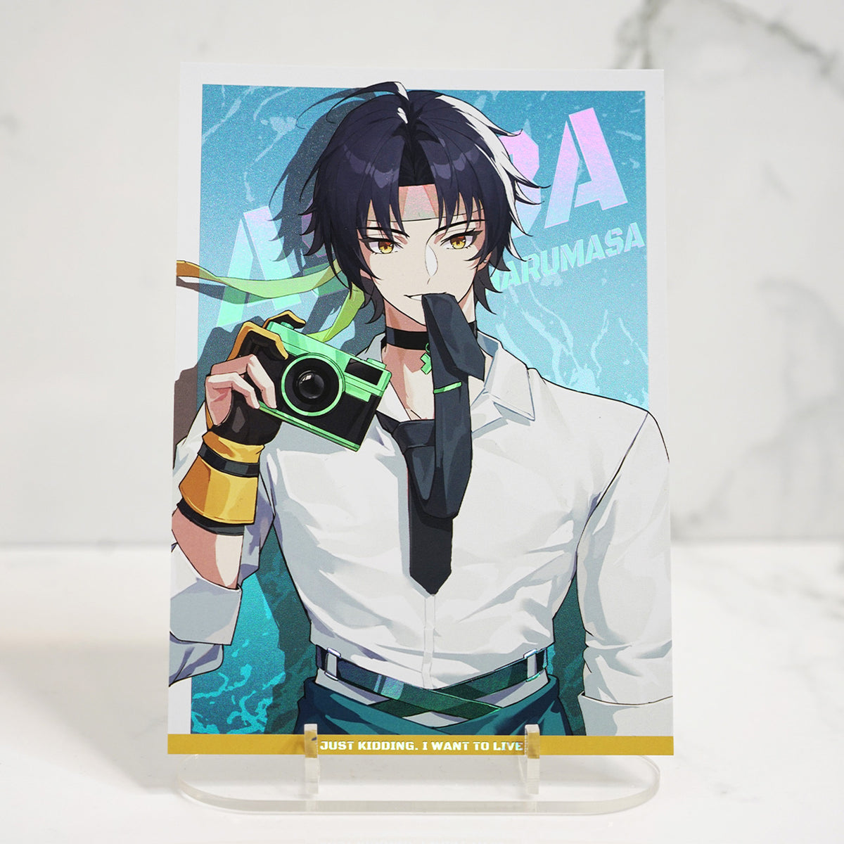 Harumasa Holographic Postcard Print