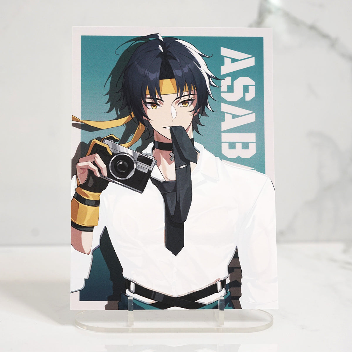 Harumasa Liquid Reactive Postcard Print