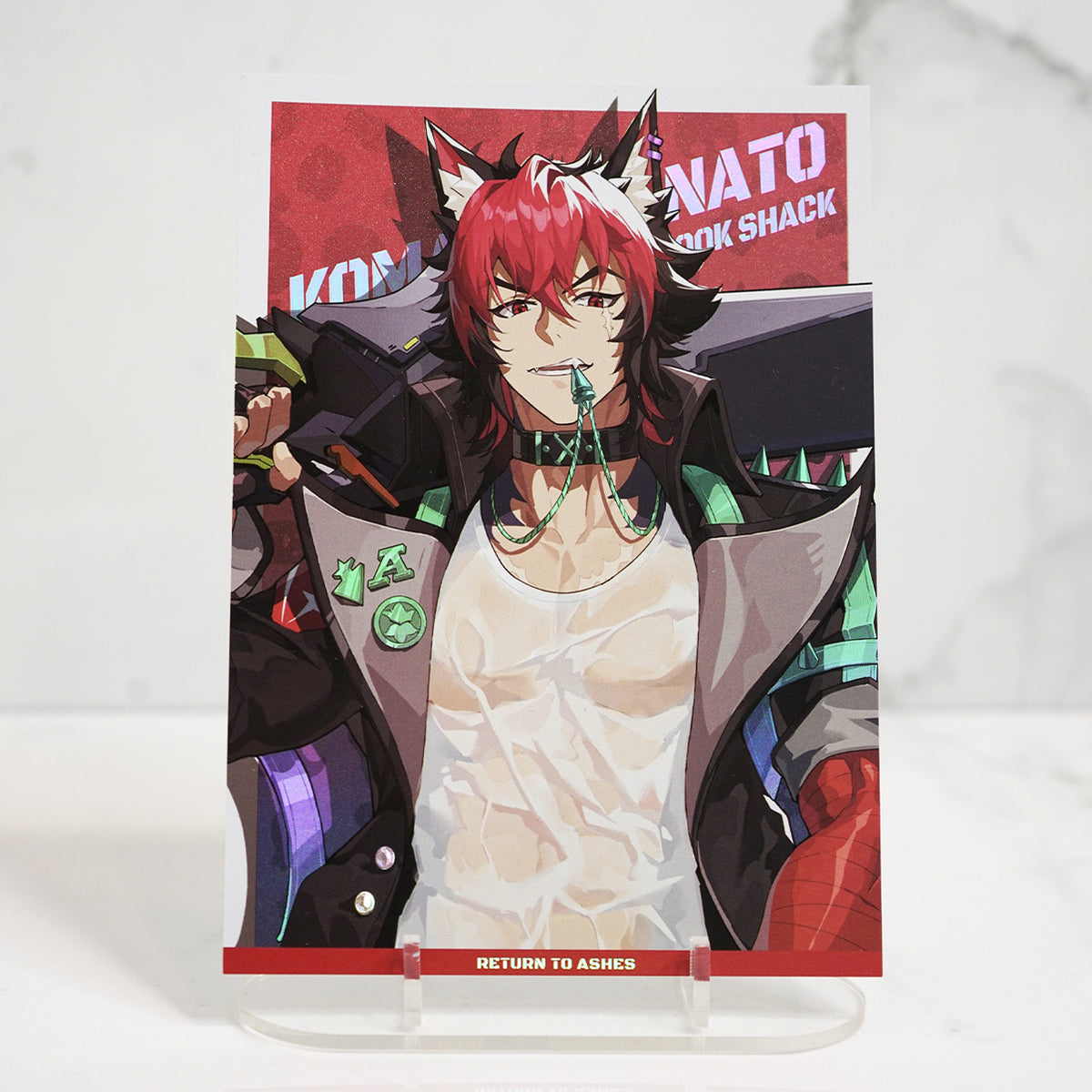 Manato Holographic Postcard Print