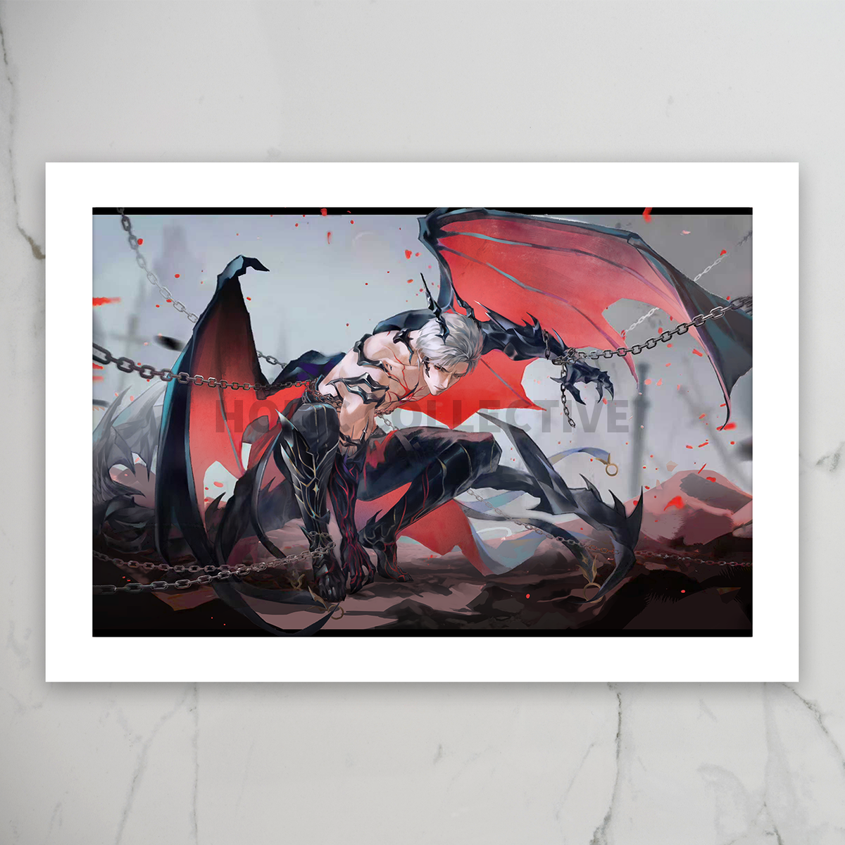 Sylus 11x17" Poster Wall Art Foil Print 'Abysm Sovereign'