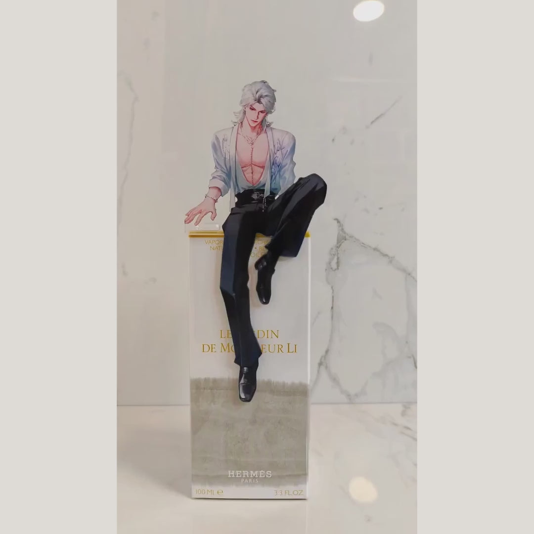 Sylus Long Legged Borderless Sitting Standee
