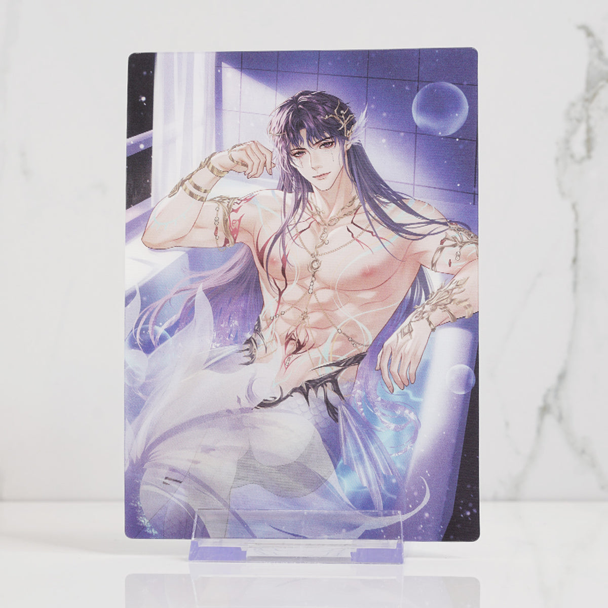 Rafayel Lenticular Postcard Print 'Lemurian Sea God'