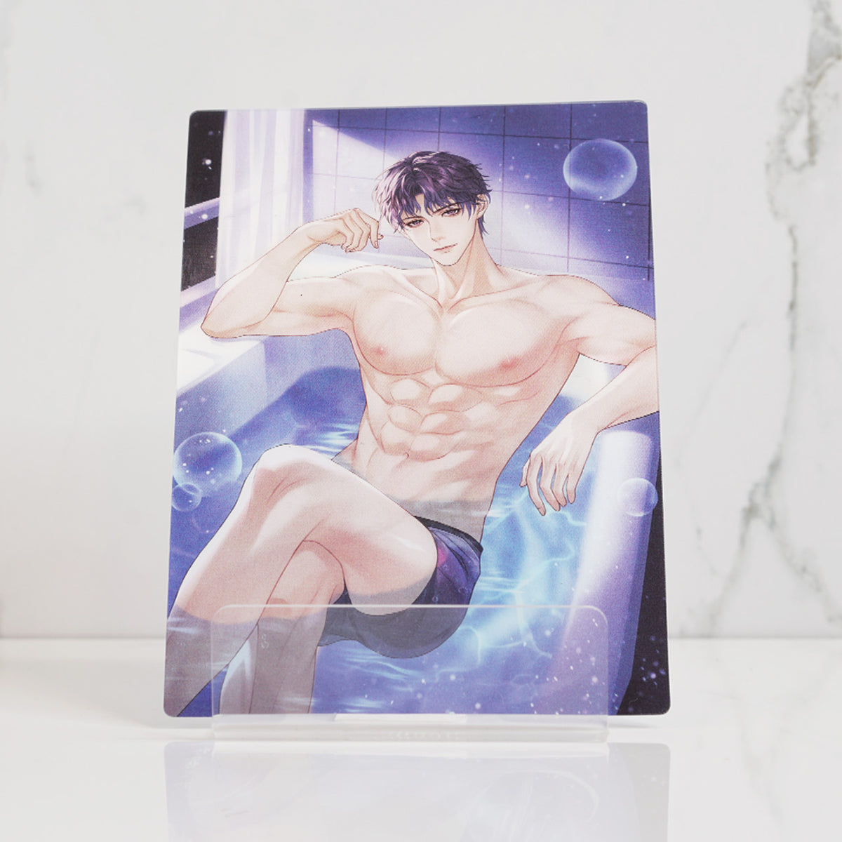 Rafayel Lenticular Postcard Print 'Lemurian Sea God'
