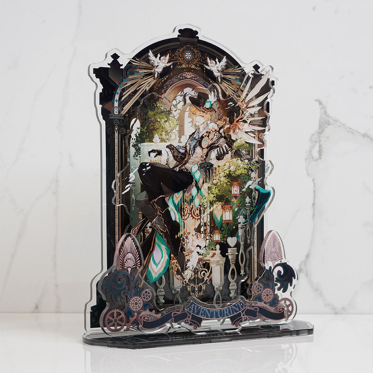 Aventurine 8" / 20cm Standee 'Hearts of Gears'