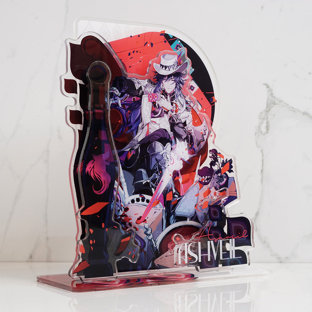 Ashveil 8" / 20cm Standee  'Rite of Fallen Veils'