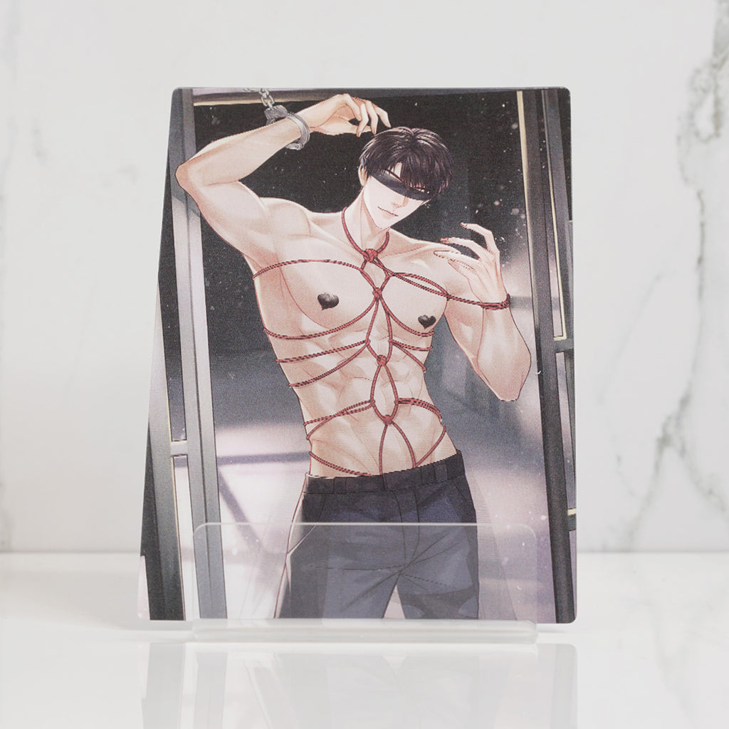 Caleb Lenticular Postcard Print 'Farspace Colonel'