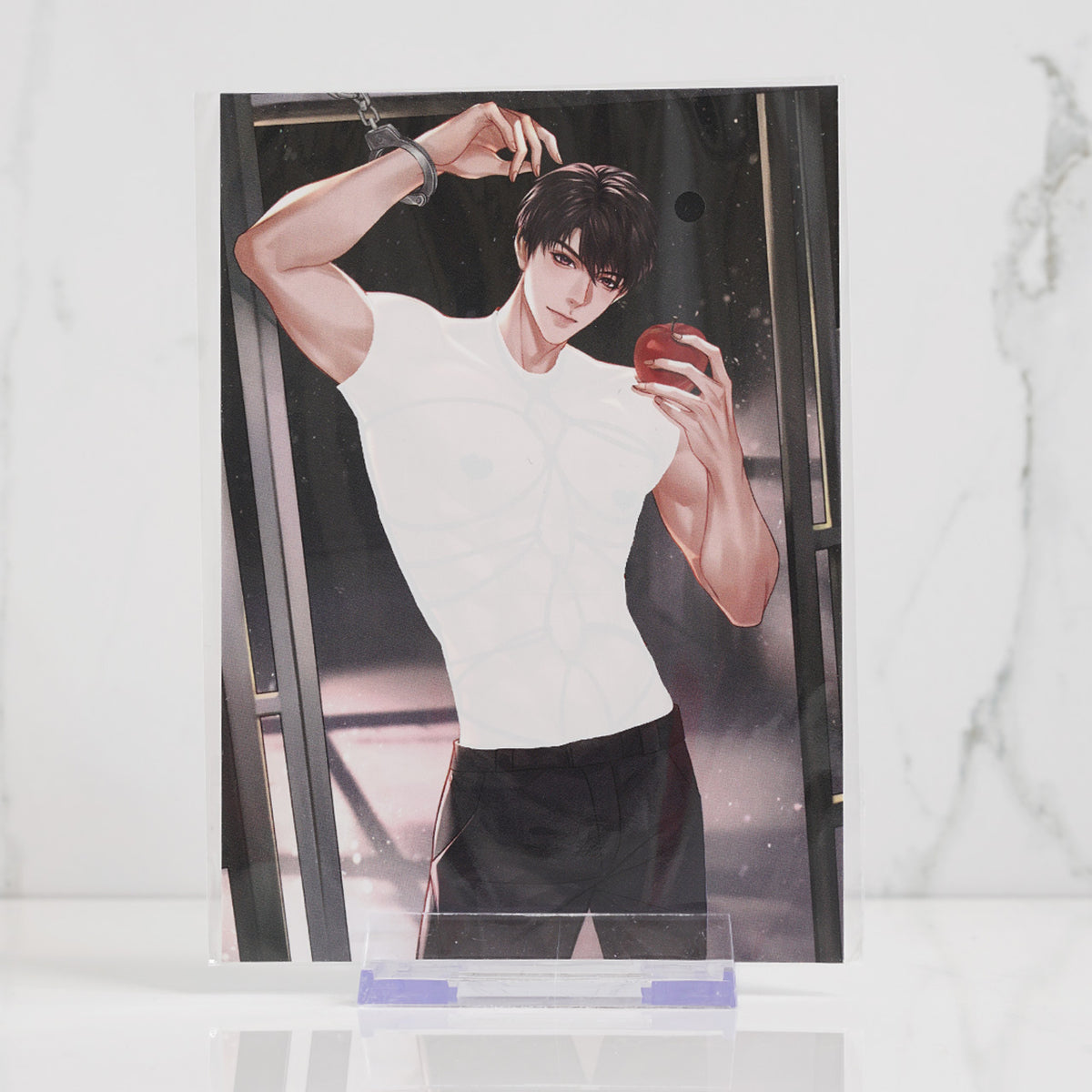 Caleb Liquid Reactive Postcard Print