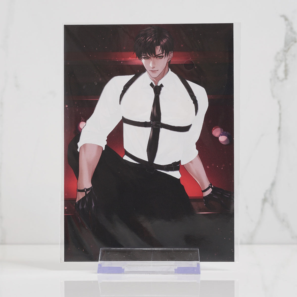 Zayne Liquid Reactive Postcard Print 'Total Lockdown'