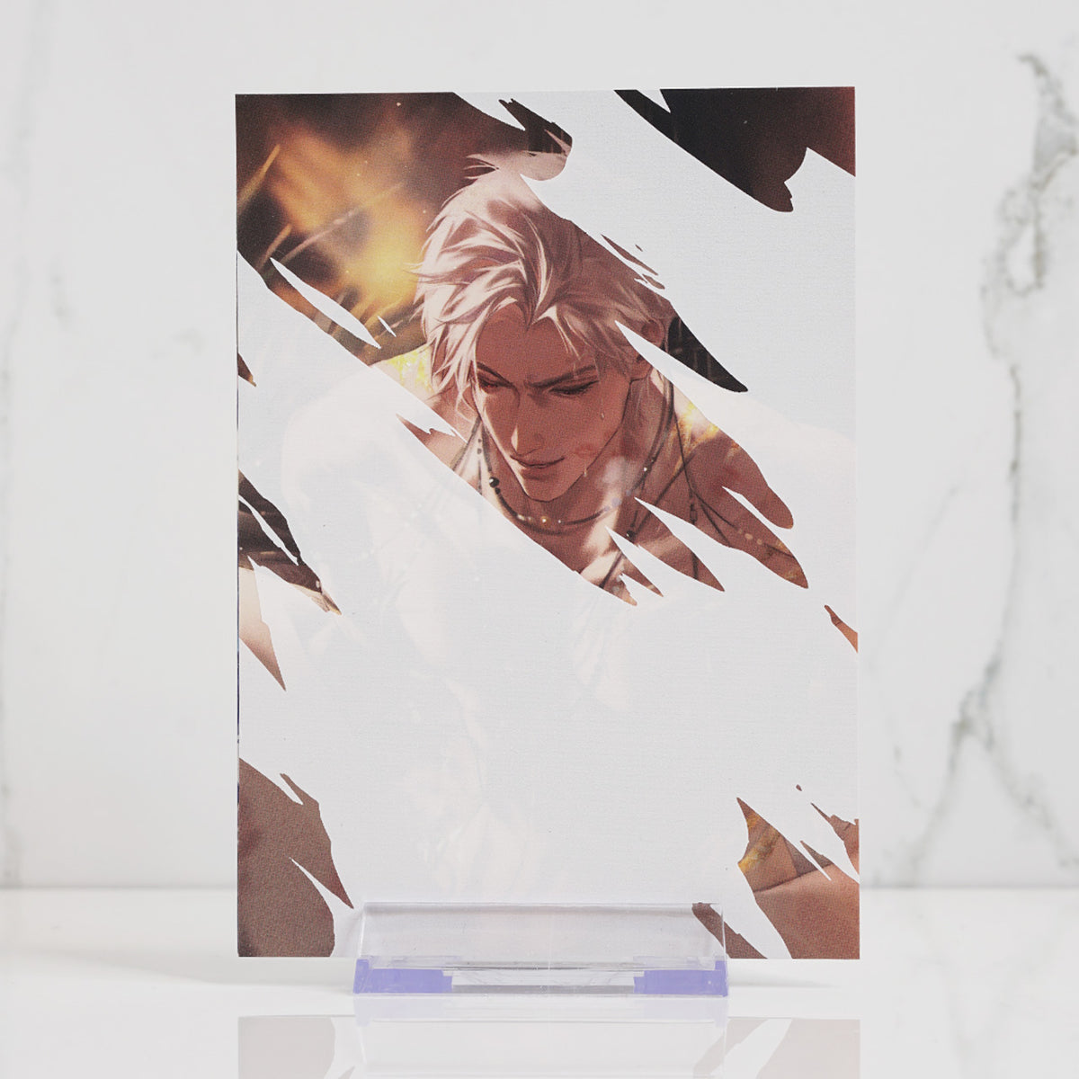 Sylus Liquid Reactive Postcard Print 'Lingering Lust'