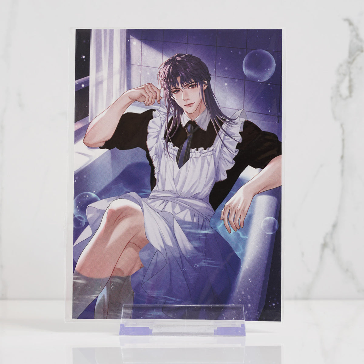 Rafayel Heat Reactive Postcard Print 'Maid'