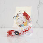 Love and Deepspace Wristlet Lanyards with Chibi Acrylic Charms | Cake Series