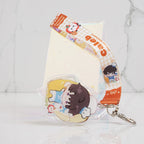Love and Deepspace Wristlet Lanyards with Chibi Acrylic Charms | Cake Series