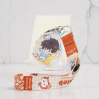 Love and Deepspace Wristlet Lanyards with Chibi Acrylic Charms | Cake Series