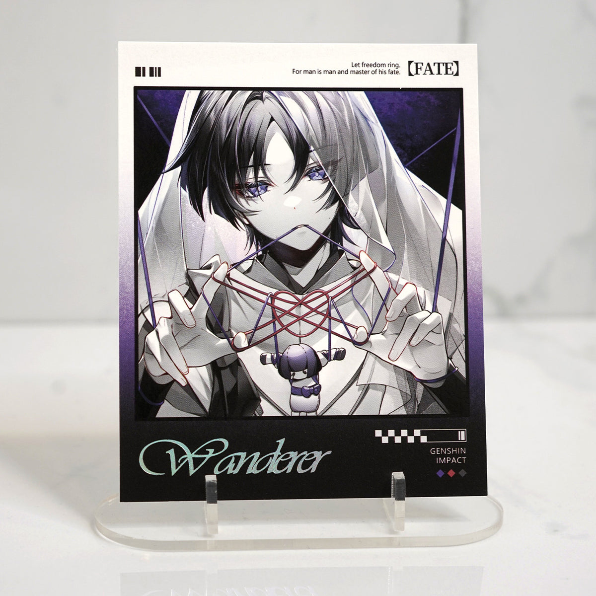 Genshin Impact Polaroid Prints | Fate Series