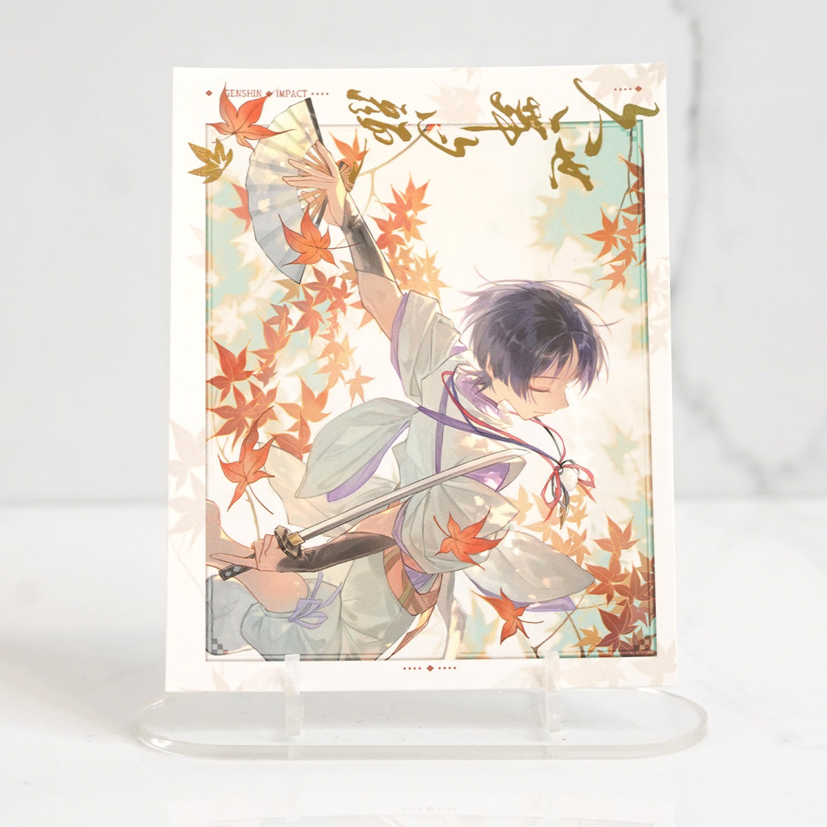 Scaramouche Polaroid Print 'Crimson Reverie'