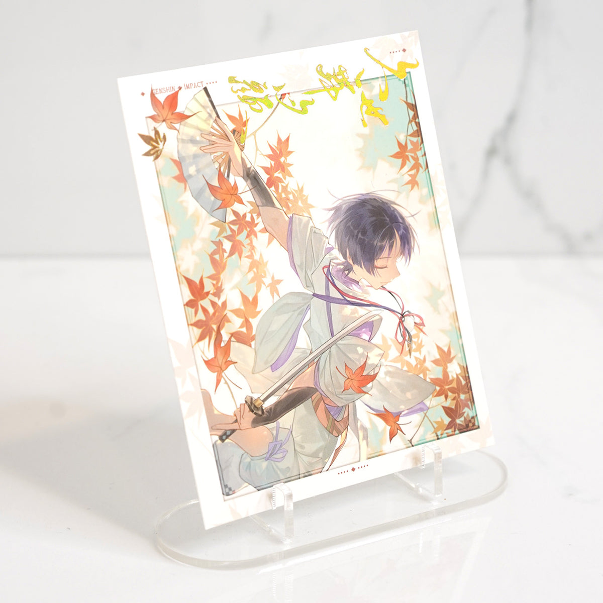 Scaramouche Polaroid Print 'Crimson Reverie'