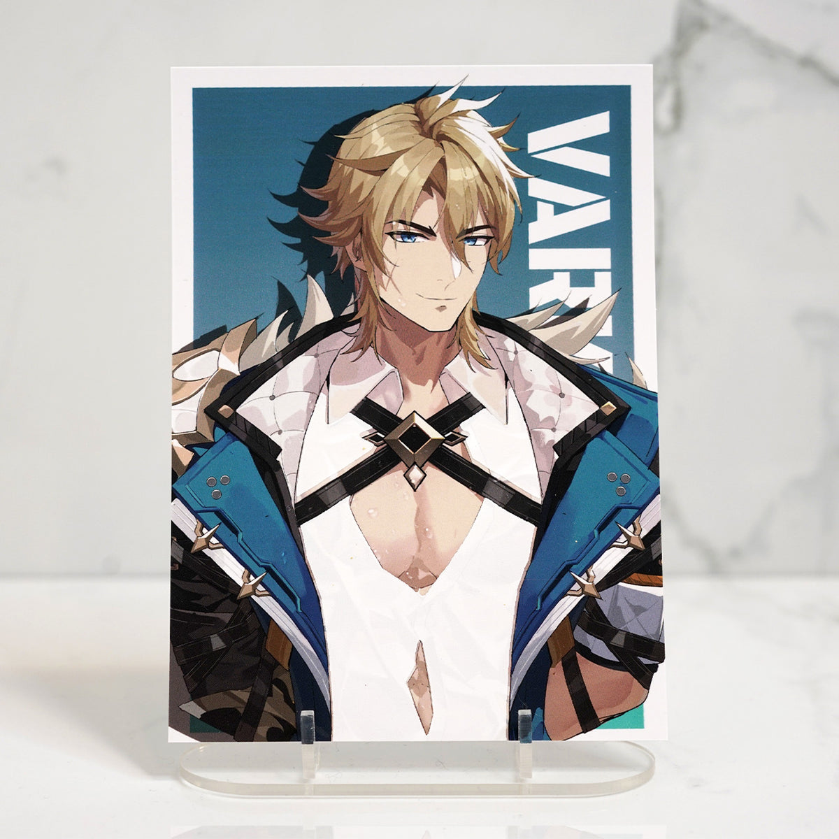 Varka Liquid Reactive Postcard Print