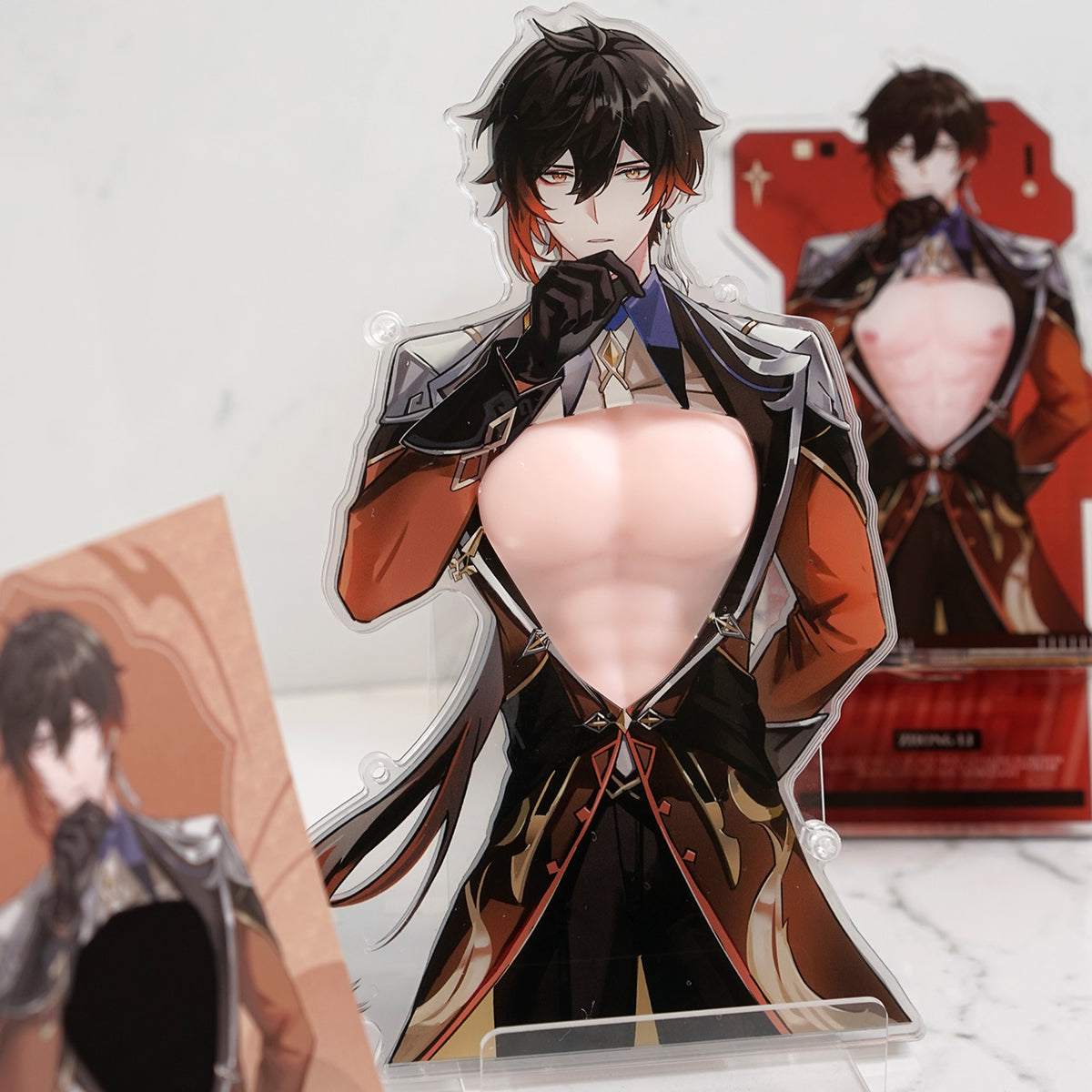 Zhongli 8" / 20cm 3D Chest Standee